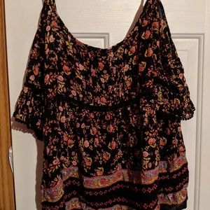 Off the shoulder blouse